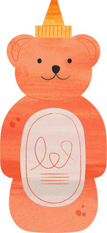 Honey Bear Squeeze Bottle